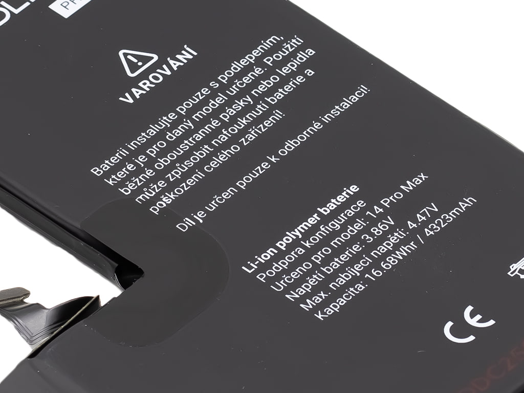 Připravená výměna baterie iPhone 14 Pro Max – náhradní díl
